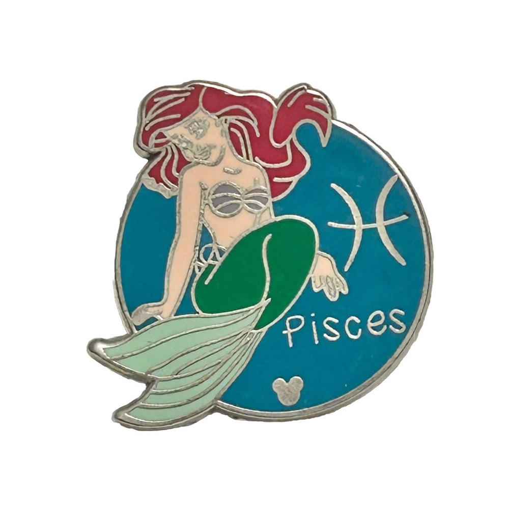 Disney Trading Pin - Pisces / Ariel - Zodiac Collection